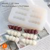Silicone Handmade Grain Candle Mold Diy Chocolate Resin Mould