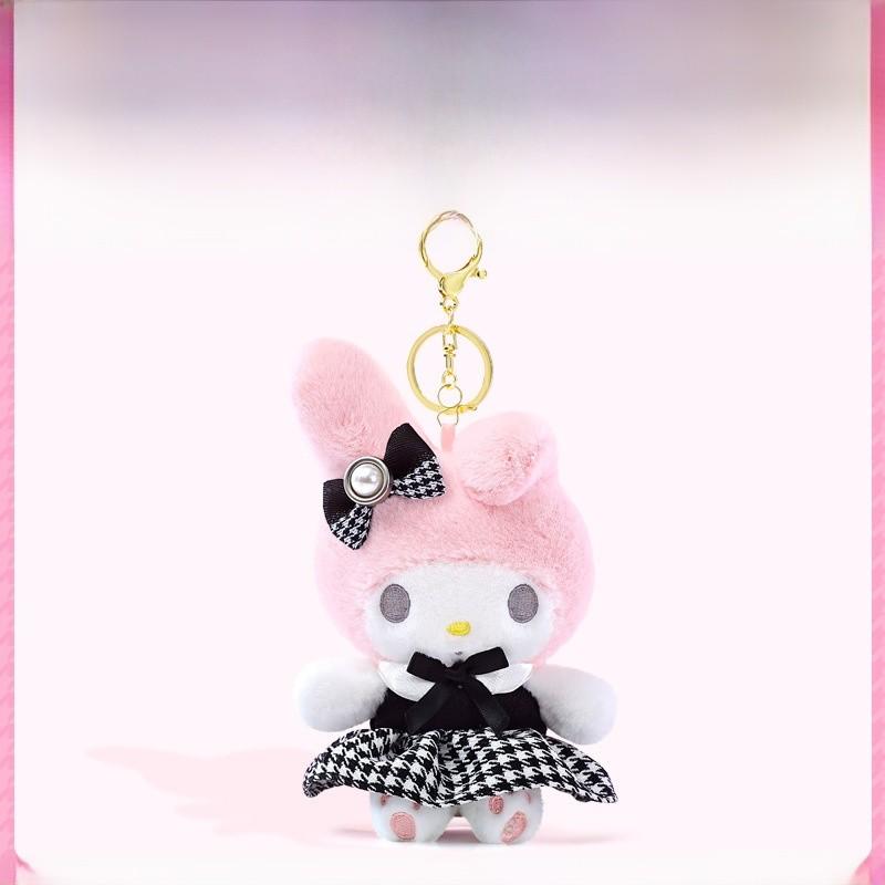 Hello Kitty Melodie Pluche Sleutelhanger Schattige Cartoon Tas Hanger Voor Meisjes Cadeaus