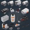 Funções de Potência Motor M L XL Motor Servo Peça Técnica 8882 8883 88003 88004 Bloco de Construção MOC Brinquedo Compatível com Carro legoeds