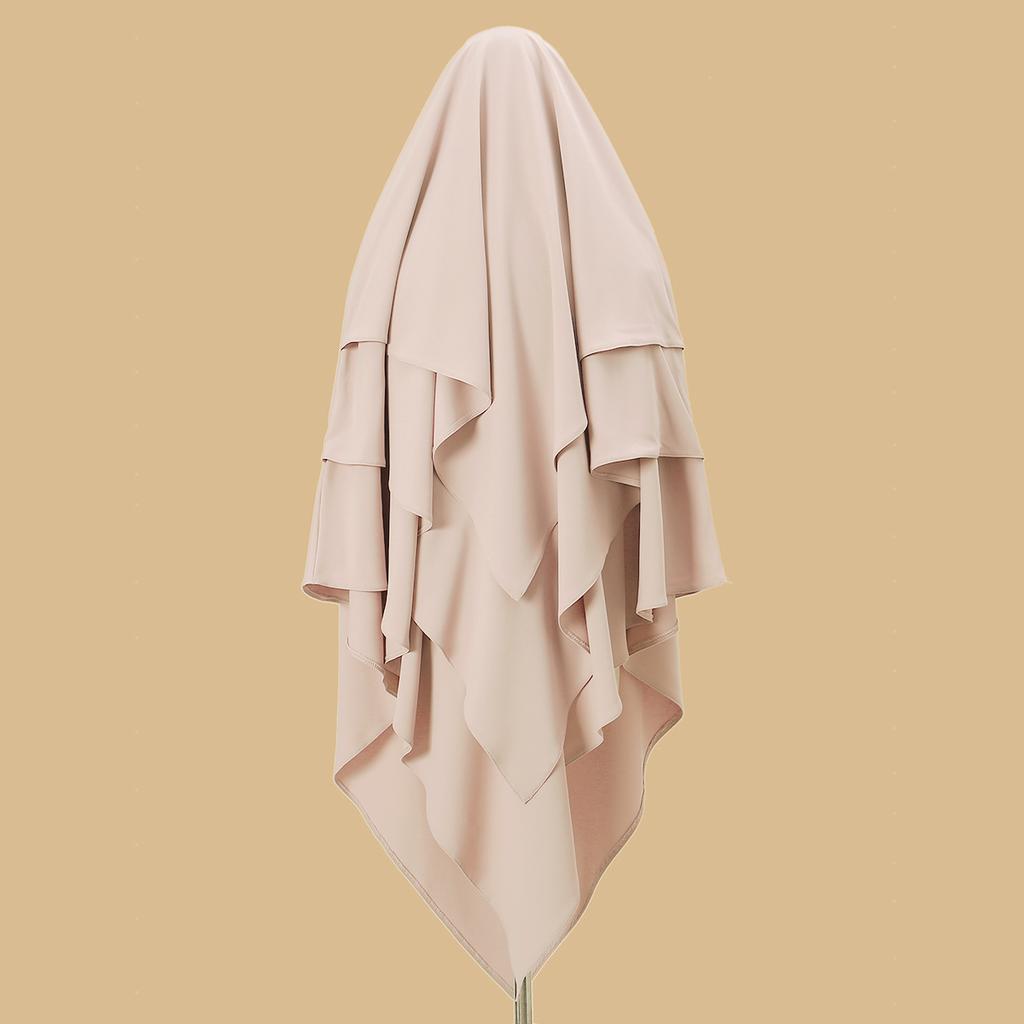 New Khimars Jubha Islamic Clothing Hijabs Musulman Prayer Garment Long Khimar Ramdan Eid Muslim Long Hijab Headcarf Women