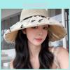 Summer Womens Fedora Hat With Wide Brim And Sun Protection For Casual Wear
