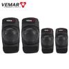 Motorcycle Off-Road Protective Gear Set Knee Elbow Pads Cycling Safety PP Shell Black S M L XL