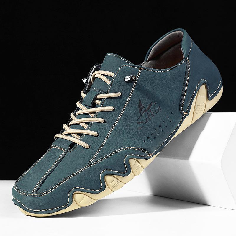 Popular Independent Station Men's Shoes Land Boys Men's Casual Shoes Martin Shoes Octopus Large Size Men's Shoes