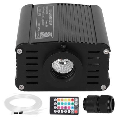 Kit de Luz de Fibra Óptica LED RGBW para Teto 16W Controle por APP com Cabo de Fibra Óptica de 2m