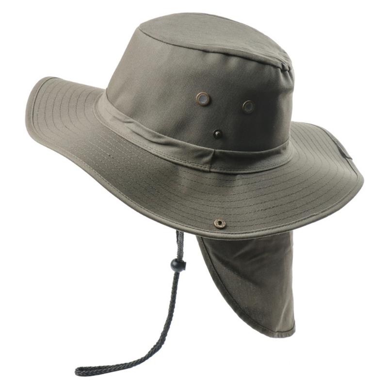 

Breathable Sun Hat for Women Neck Cover Hat with Neck Flap Wide Brimmed Hat Adjustable Fashionable Sports Hat армия зеленый