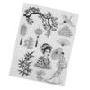Clear Stamps Paste Repeatedly  Clear Imprint  Card Making Stamps for Envelope Greeting Card