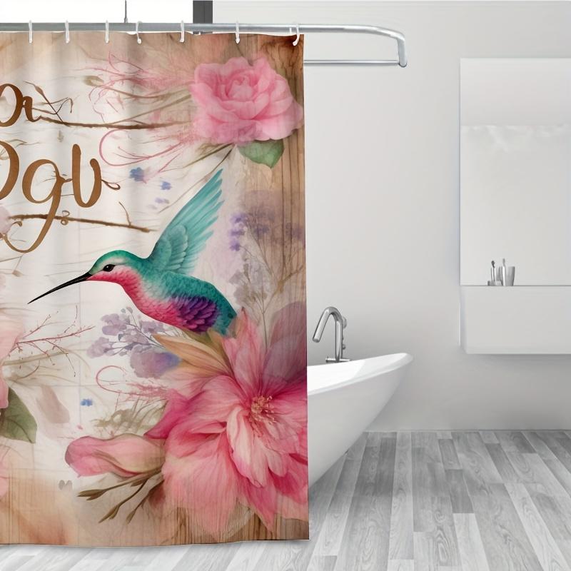 1PC God Says You Are Special Unique Shower Curtain, Durable Polyester, Easy Clean, for Bathroom & Window Decor