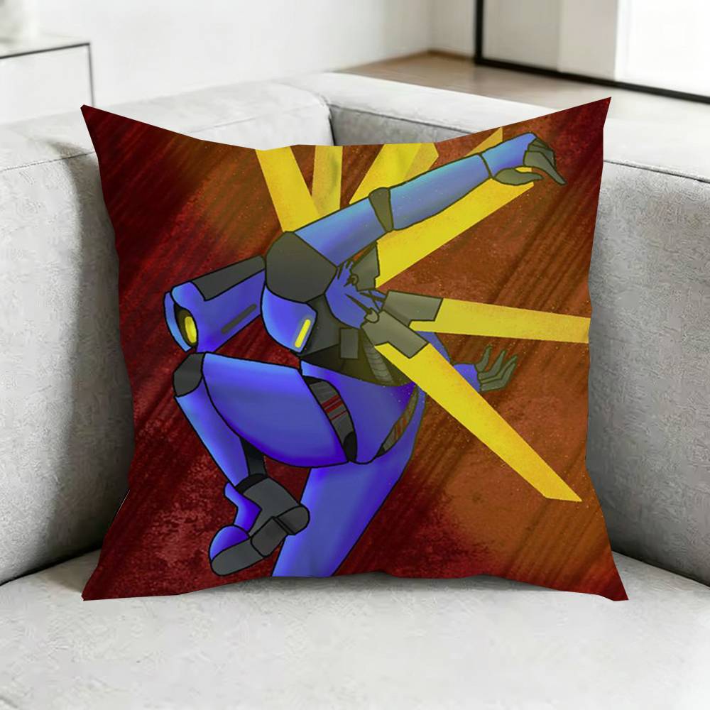 ULTRAKILL GGame Pillow Case Square DoubleSided Sofa Cushion Cover Bedroom Bedside Pillow Gift