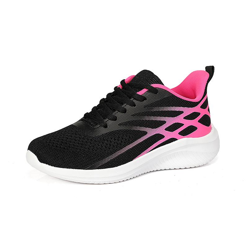 

Women s Shoes Black Sports Trendy Casual Running Children s Styles Shock-absorbing Breathable Lightweight 41