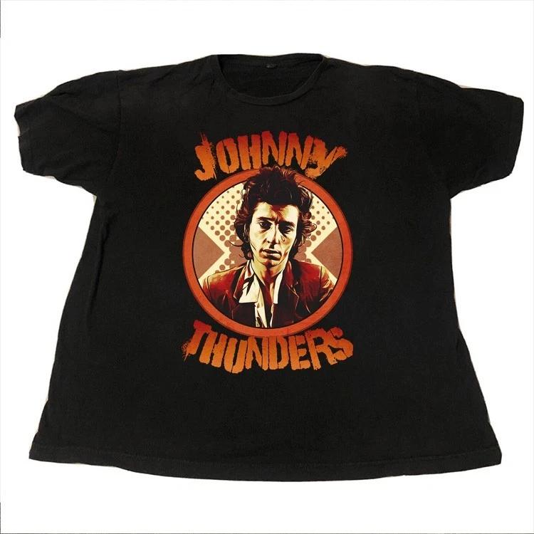 New Johnny Thunders graphic Christmas Gift Unisex All Size T-Shirt OS135 3XL