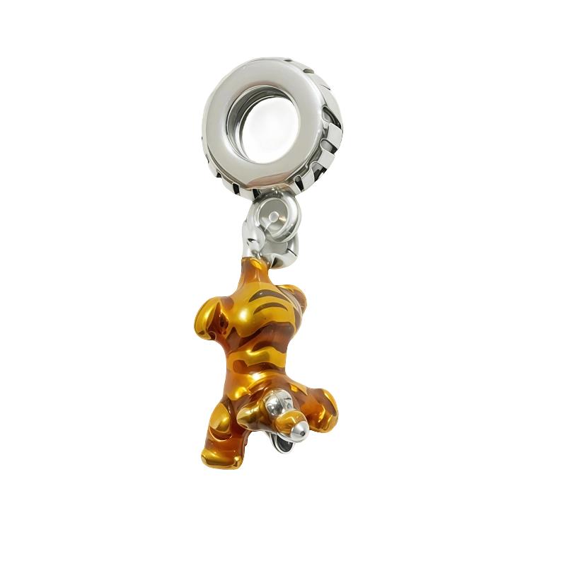 Charm Beads, Beauty and the Beast Lumière Dangle Charm& Dumbo Charm,Fit Pendant Bracelet Women Jewelry Gift