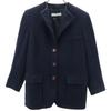 Emporio Armani 90s Wool No Color Jacket 38 Navy Old Women Used