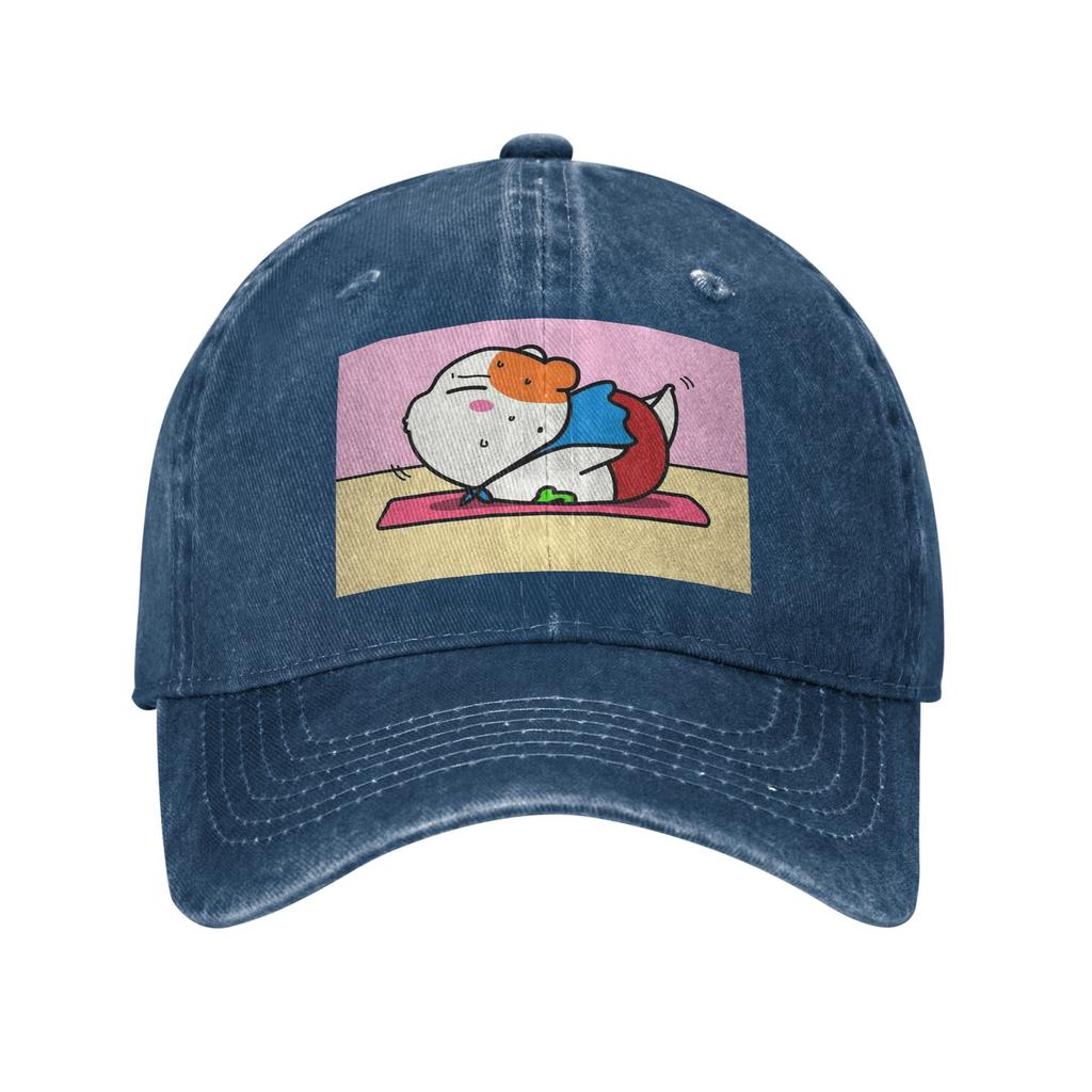 Unisex Baseball Hats Cute Cartoon Ebichu Denim Outdoor Baseball Caps Hip Hop Cap Casquette