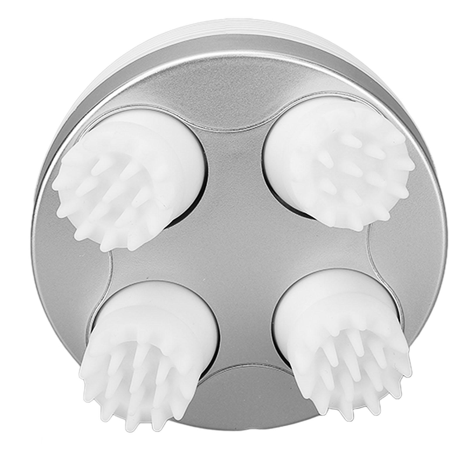 Electric Scalp Massager IPX7 Waterproof 4 Modes Silicone Electronic Scalp Massager for Pet Cat