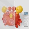 Baby Shower Toy Automatic Bubble Machine  Machine Crab Music Shower Toy Bath Soap Bathroom Safe And Comfortable Toy For Children