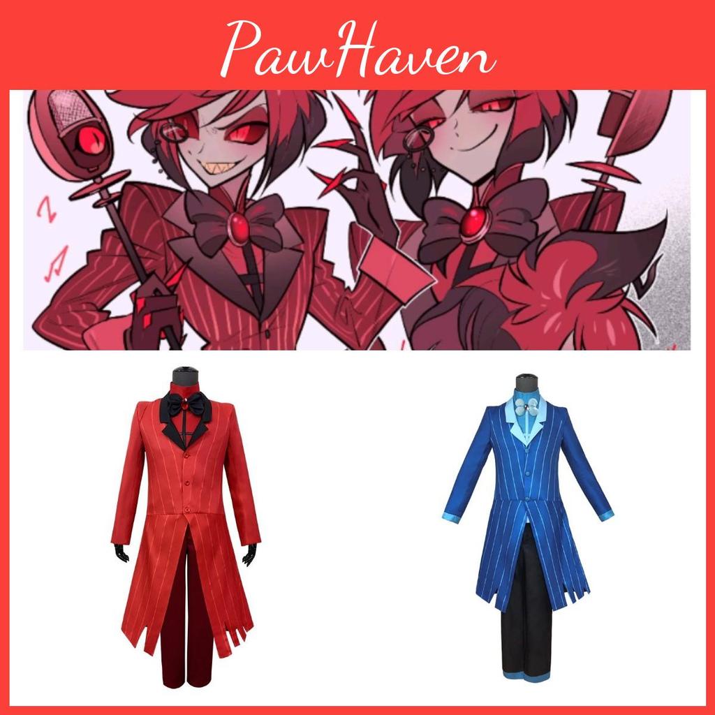 Cos Hell Hotel Cosplay Costume For Women Halloween Blitzo Performance Outfit