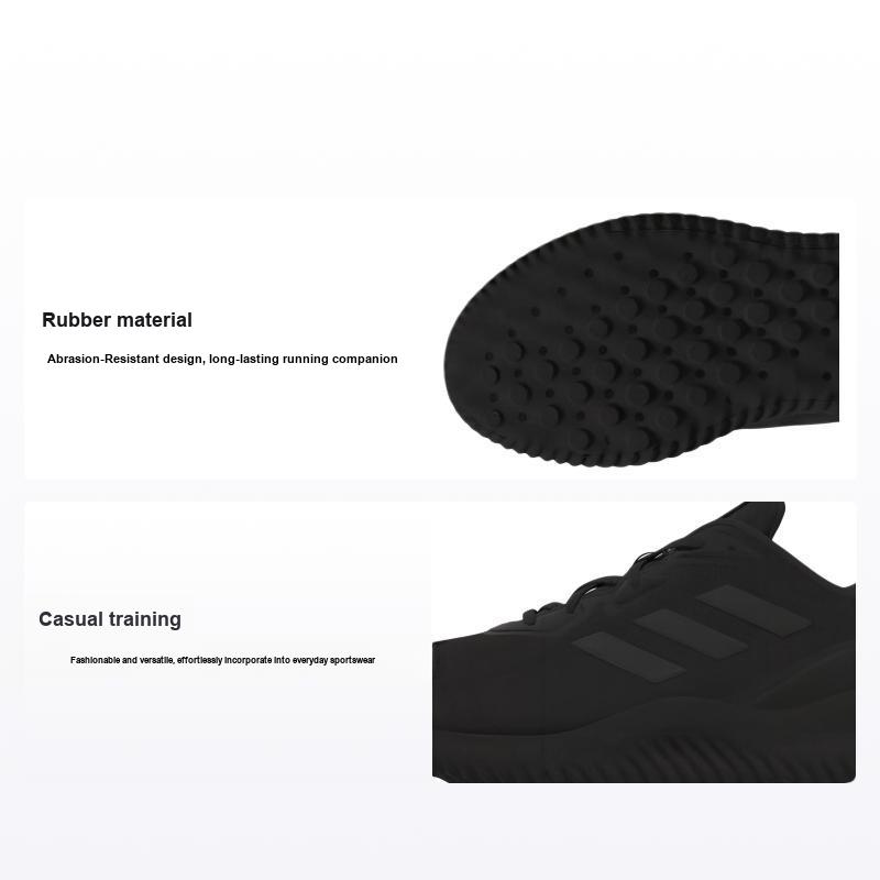 Adidas Unisex Black Alphacomfy Triple 2023 Sneakers Core- Id0351 Cm
