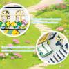 Non-Toxic 998Pcs City Flower House Building Blocks Creative Plant Villa Model Bricks Desktop Decoration Diy Toy For Kids Holiday Gifts