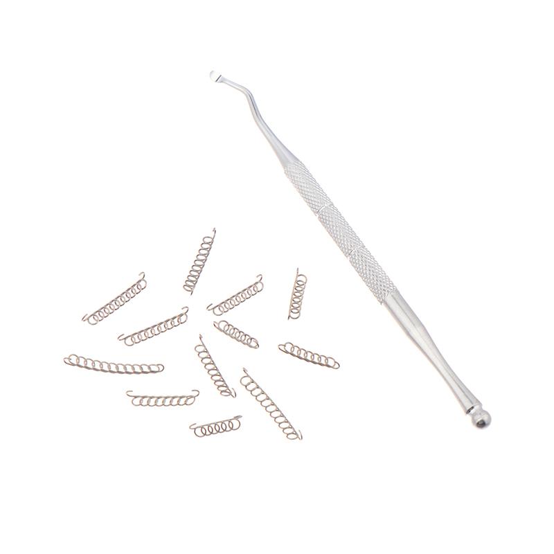 Ingrown Toe Nail Correction Wire Fixer Pedicure Paronychia Recover Toenails Corrector With Toe Correction Files Foot Care Tool