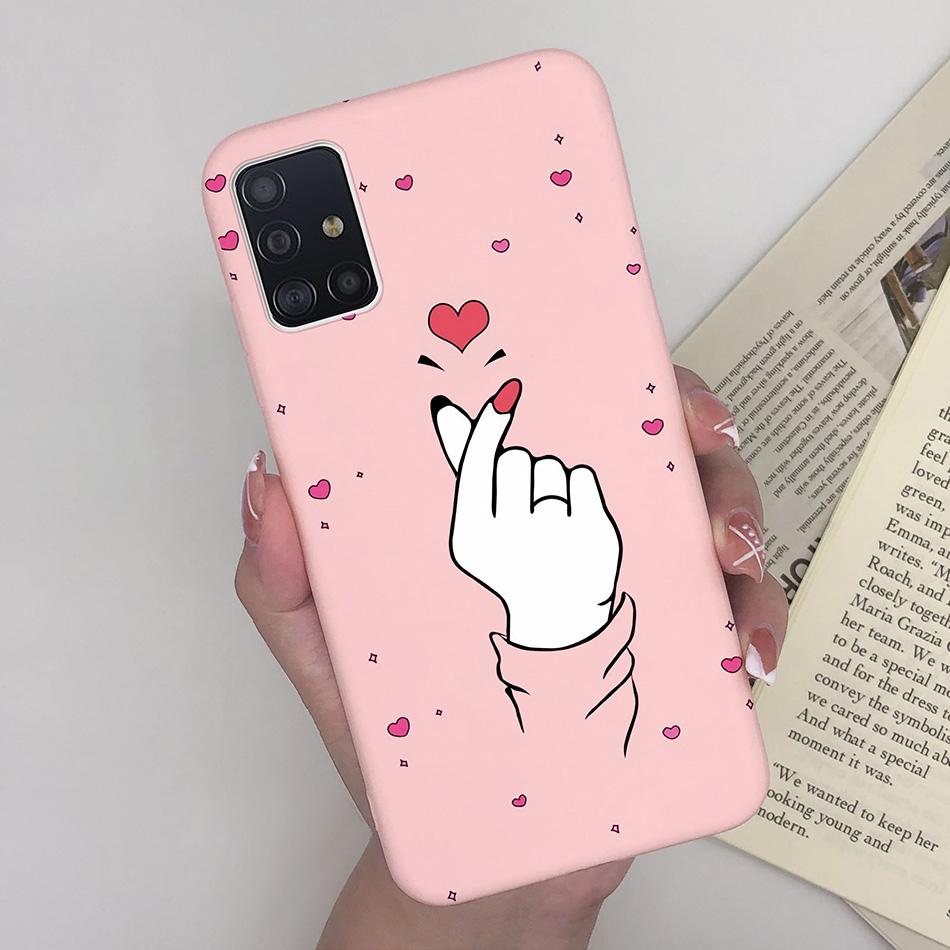 For Samsung Galaxy A51 Case Cover Soft Silicone TPU Bumper Phone Case for Samsung A31 A71 A515 A515F A 71 51 31 Coque Funda Capa