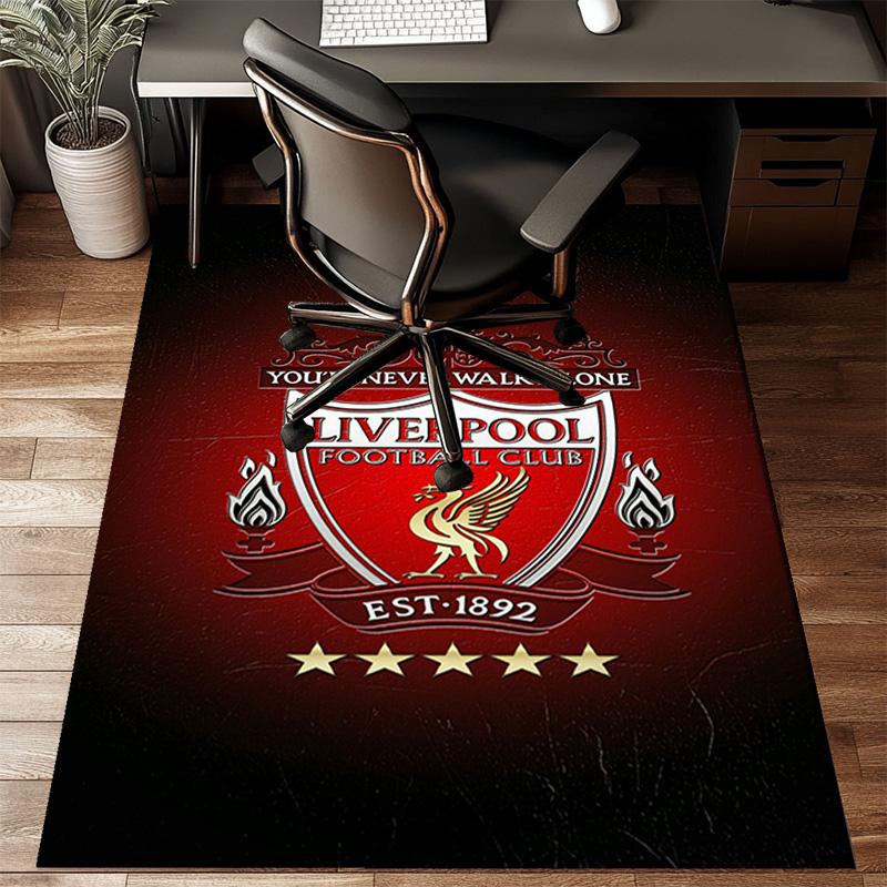 Liverpool Football Club  Rug Game Carpet, Floor Mat for Bedroom Living Room Entryway Rug, Home Decor Idea Gift for Christmas Birthday