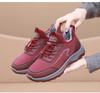Women's Winter Velvet-Lined Beijing Cloth Shoes - Warm, Non-Slip, Soft Sole Sports Shoes for Middle-Aged and Elderly.