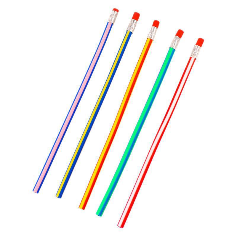 Curved Pencil, Fun Novelty Pencil for Kids, School and Party Favors