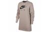 Nike Sweatshirts Women's Khaki Crew Neck Moderate Regular BV5135-218