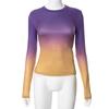 Women's Fashion Casual Long Sleeve O-Neck T-shirts and Tops