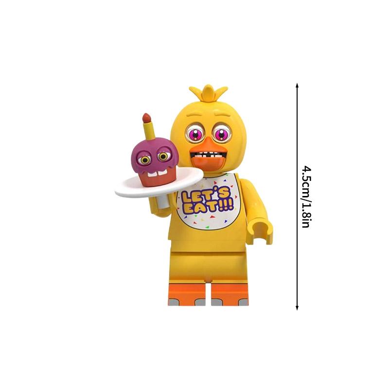 Cartoon Bonnie Bär Kaninchen Spiel Schreibtisch Ornament Freddy Bonnie Figur Tisch Freddy Fazbear Spielzeug Schreibtischzubehör Partygeschenke