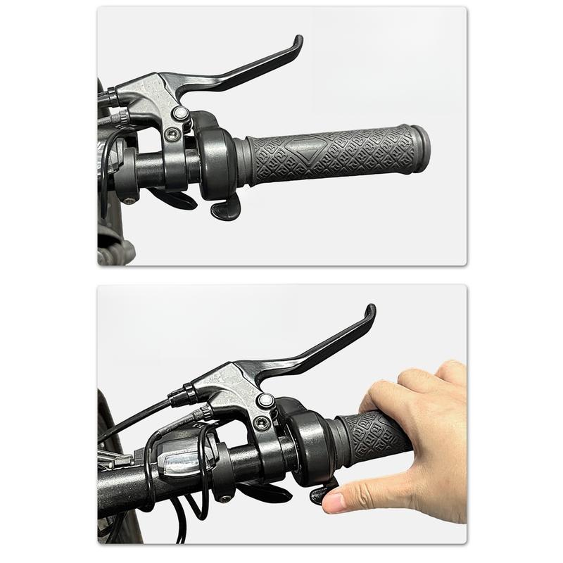 3-Pin Daumen Gasgriff Rechts mit SM Stecker (Male oder Female) für E-Bike und Elektroroller 2,2 cm Lenker ABS