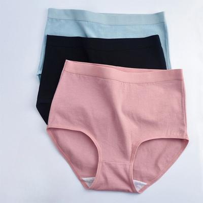 Women's Cotton Briefs Plus Size Lingerie Women Panties Breathable Cotton Ladies Underwear Comfortable Boxer Briefs