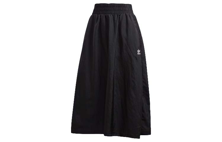 Women's Adidas Originals Casual Long Skirts Women's Black Moderate Mid-Length Other