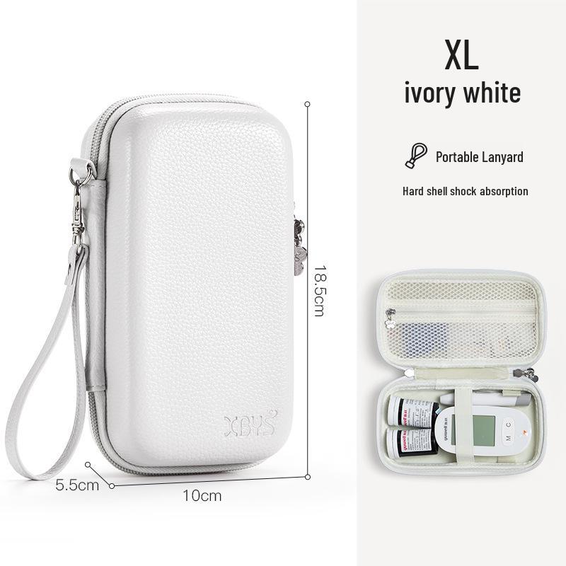 Portable Sugar Meter Storage Pouch for Roche, Sannuo, Yuyue, and Ou Blood Glucose Meters