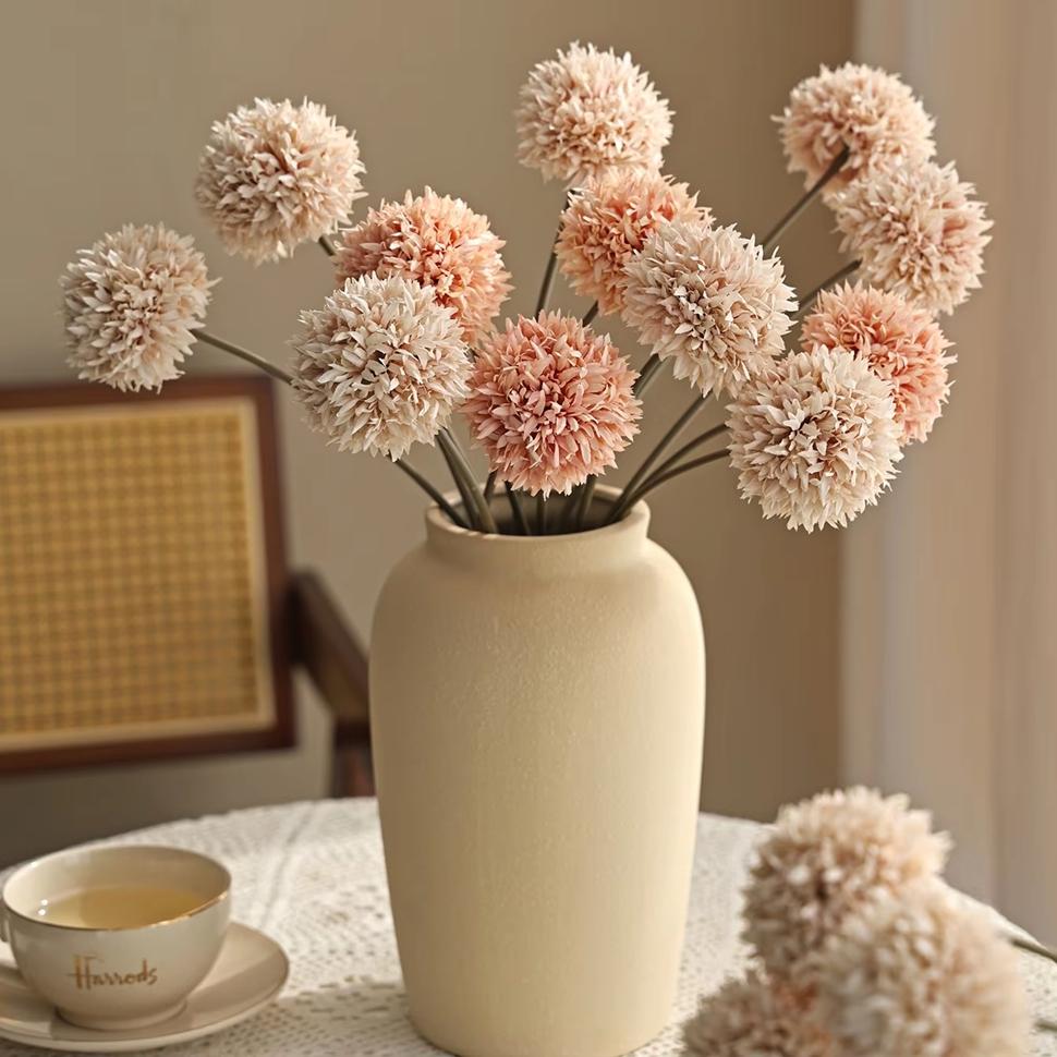 Artificial Silk Flower Chrysanthemum Bride Wedding Home Office Party Outdoor Garden Decoration Wreath Bouquet Diy Gift Accessory