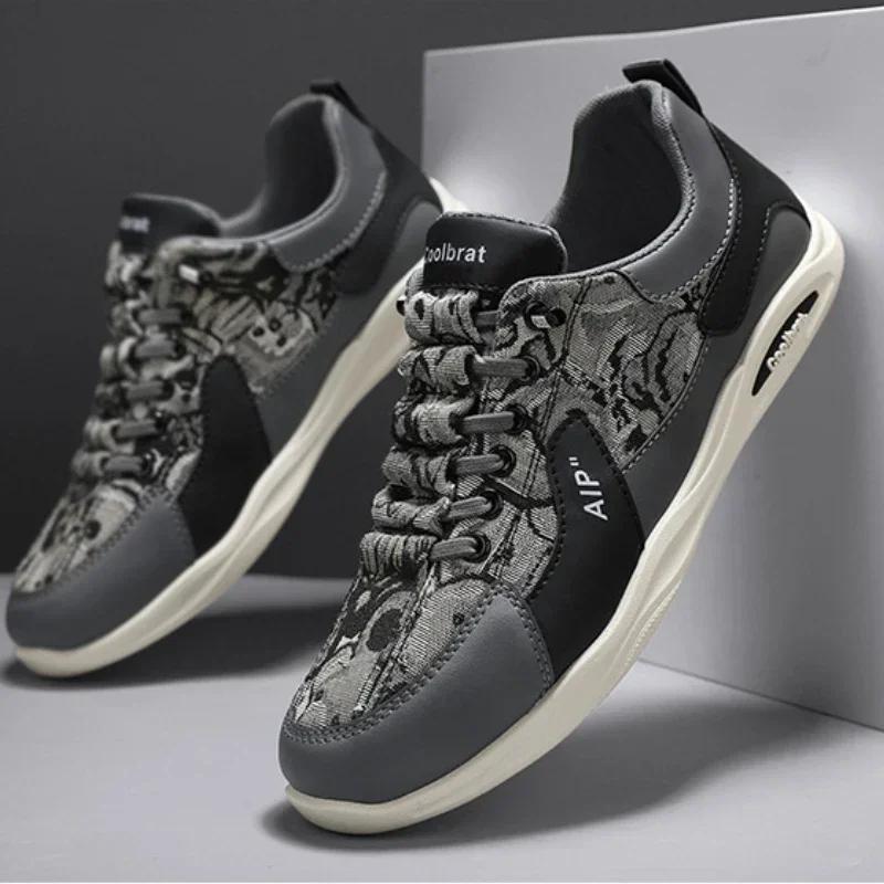 

Модные мужские туфли на плоской подошве, модная мужская повседневная обувь, удобная дышащая мужская обувь для отдыха, мокасины без застежек для мужчин, неформальные туфли Zapatillas 39 чёрный