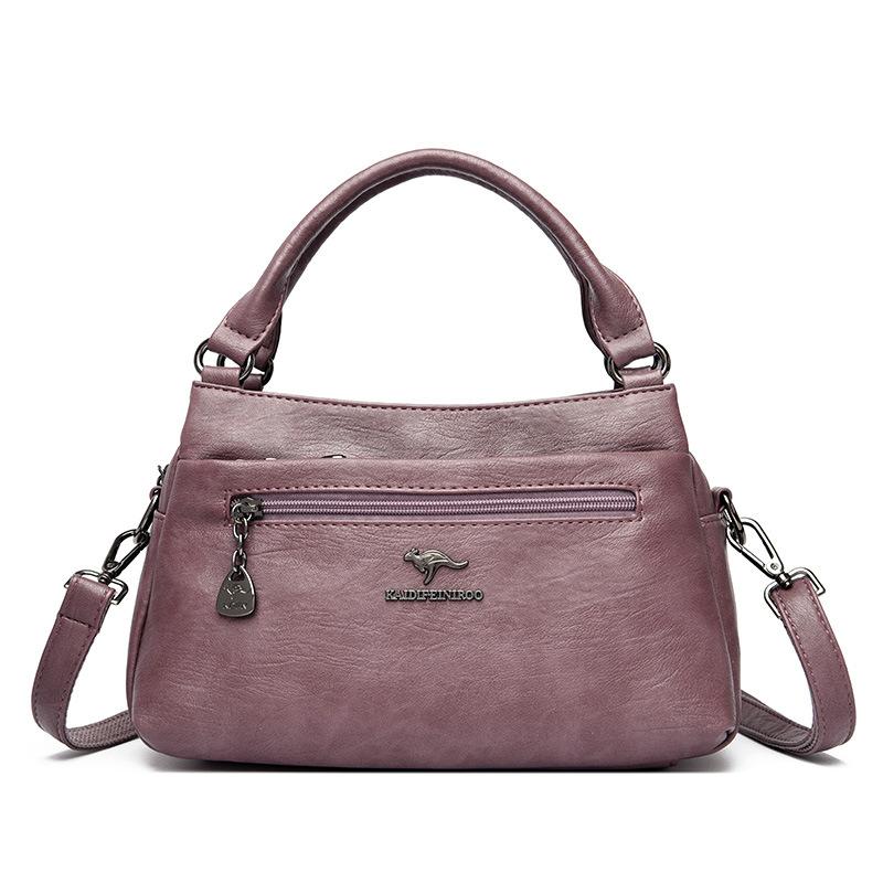 

Женская сумка через плечо женская модная сумка для мам среднего возраста сумка через плечо фиолетовый