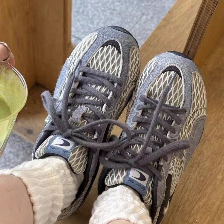 Fashion Women Sport Shoes Mesh Sneakers Flats Sandals Summer Designer Brand Lace Up Running Hiking Shoes 2025 Casual Zapatillas De Mujer