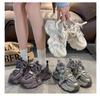 Women's  Sneakers 2024 Spring Sports Shoes Fashion Breathable Mesh Platform  Thick Sole Casual Shoes
