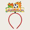 7pcs 2026 Football Fan Support Headband | Cute Plastic Style, for Bar Viewing Atmosphere, Football-Themed Party Headwear