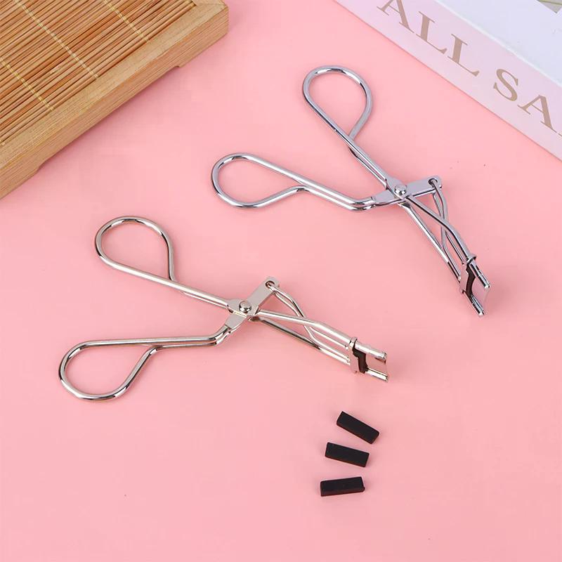 Clip Eyelash Cosmetic Professional Stainless Steel Eyelash Curler Mini Partial Eye Lashes Curling Makeup Tools Accessories