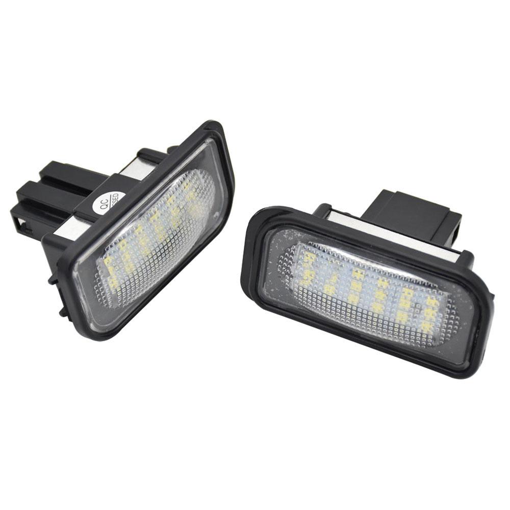For 2004-2008 Chrysler Crossfire Xenon White LED License Plate Light Lamp 1 Pair