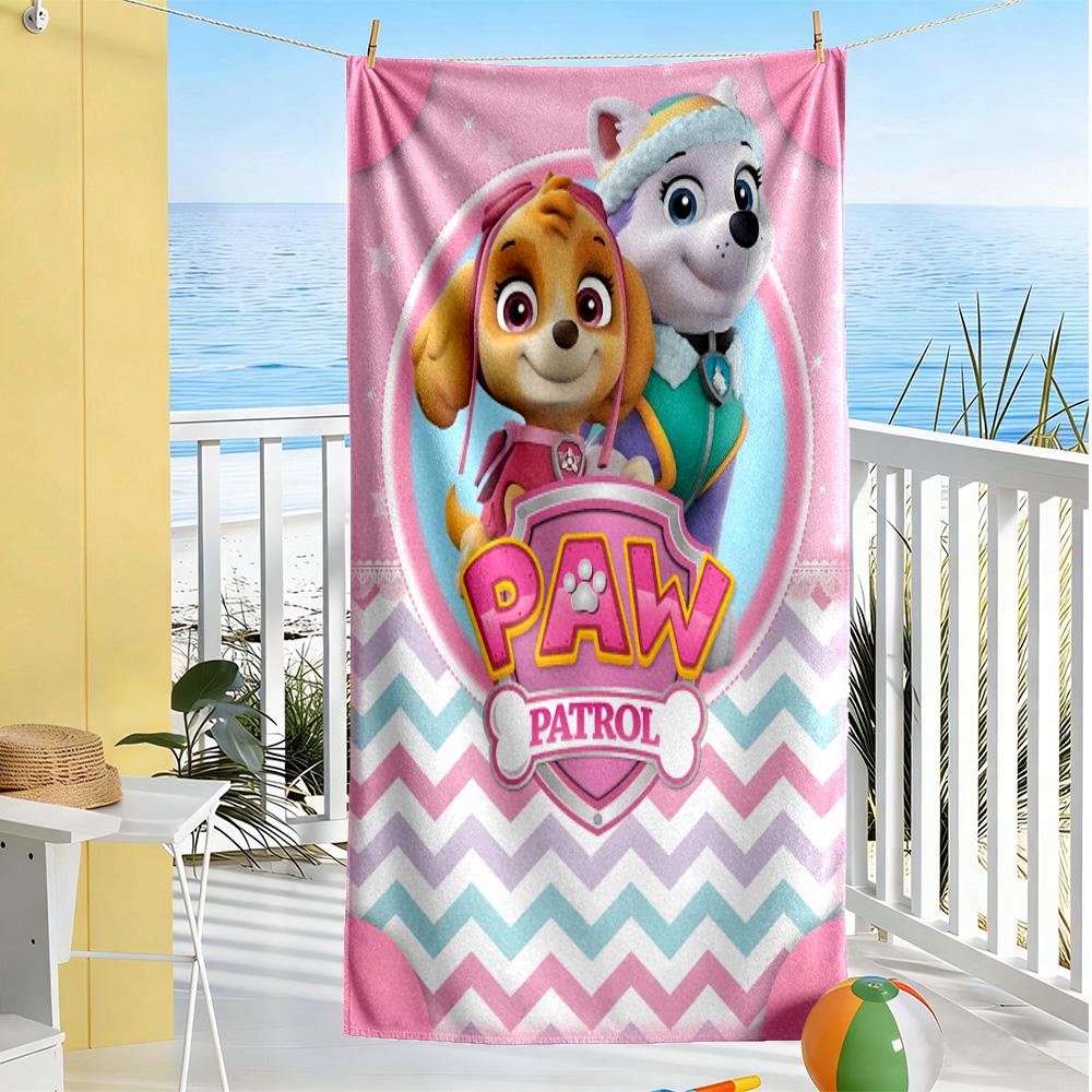 Paw Patrol Adventure soft beach towel Comfortable Couple beach towel, family beach towel set Bath Accessory