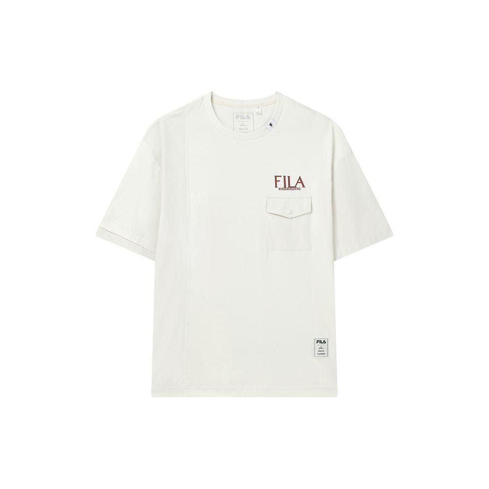 

Fila X MIHARA YASUHIRO Серия Коллабораций Логотип Футболка с Круглым Вырезом и Коротким Рукавом Мужские Топы Светло-Туманно-Серый F11M223109F-GY XXL