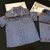 Conjunto de Pijama Feminino Coração de Seda de Gelo - Blusa de Manga Curta e Calça Longa, Estilo Europeu e Americano, Coleção 2025.