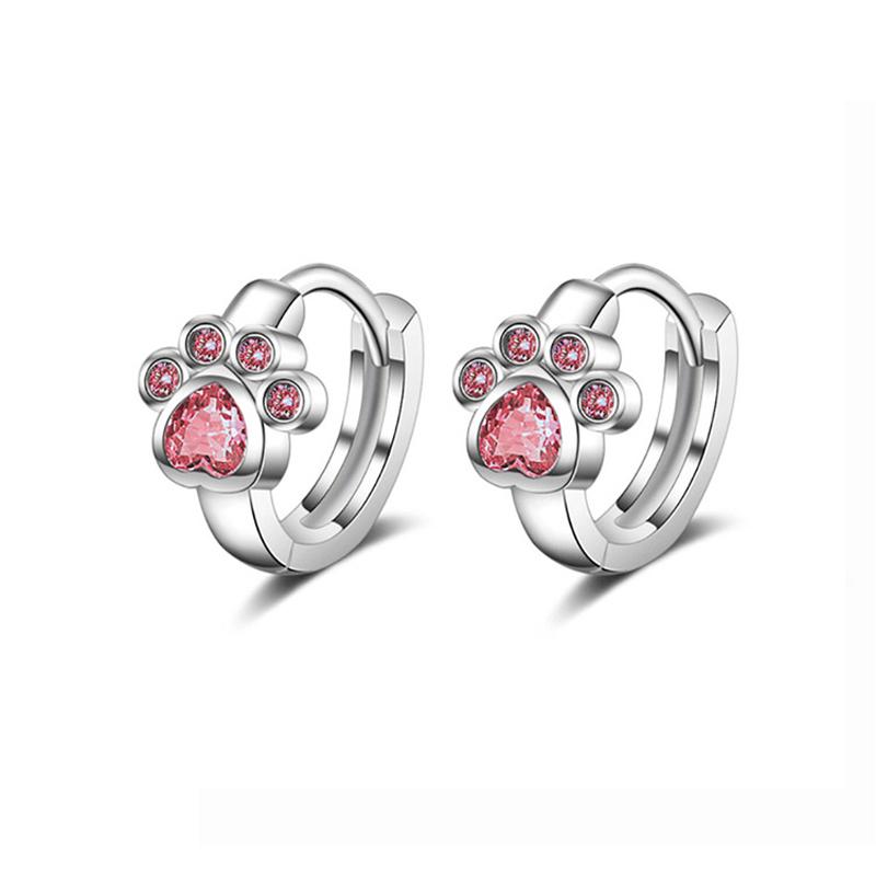 SLUYNZ Orecchini A Cerchio Argento 925 Con Fiore: Huggie Minimal, Ipoallergenici, Regalo Per Donna