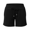 Women's Linen Shorts Summer Beach Casual Comfort Shorts Elastic Waist Lightweight Shorts With Pockets Casual Shorts