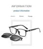 2025 Magnetic Clip-on Unisex Trendy Anti-UV Sunglasses for Driving & Outdoor