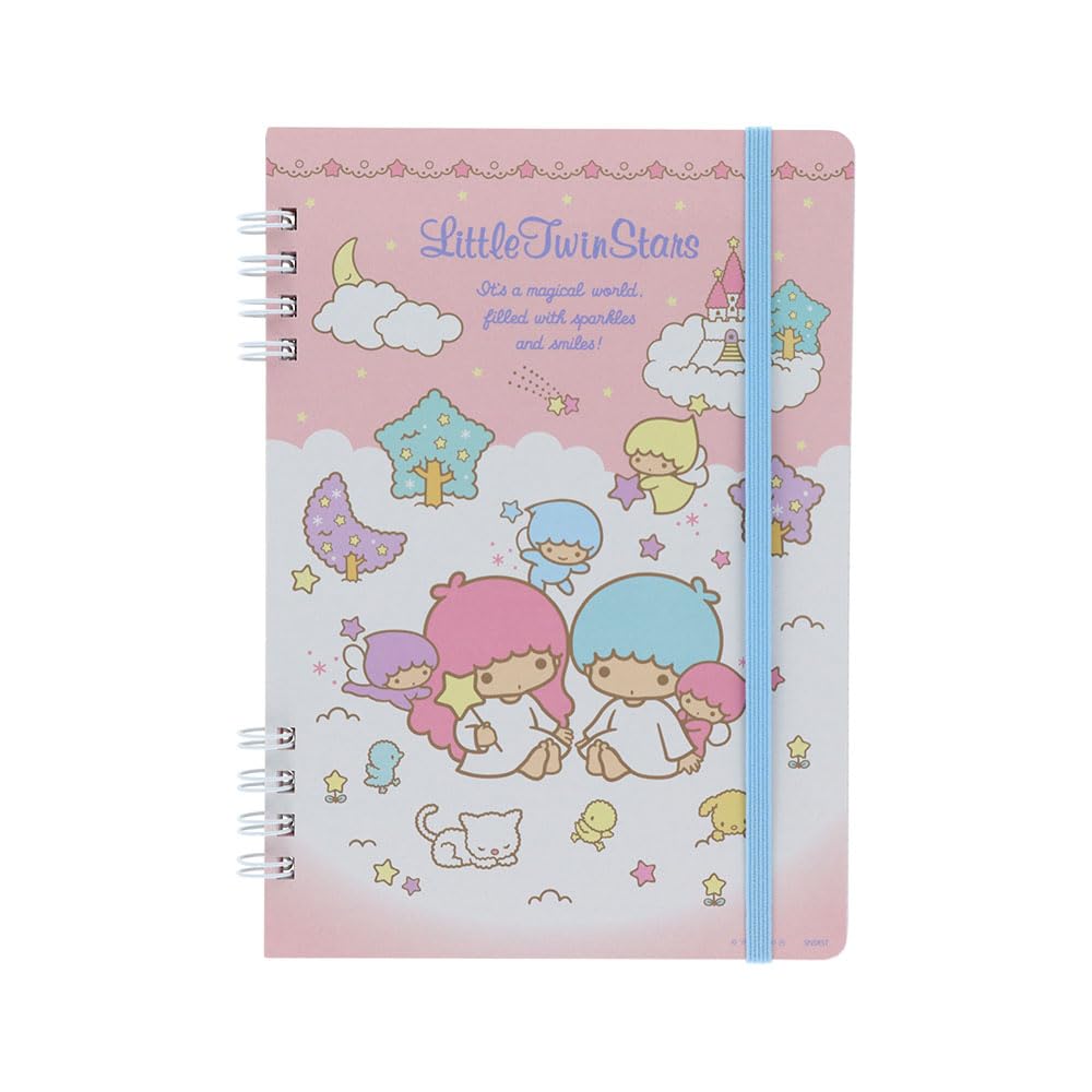 Stationery Sanrio Characters Merchandise Ring Notebook B6 Little Twin Stars S2643383 Sun-Star