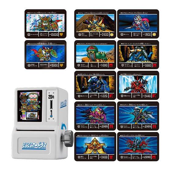 Mini Mini Carddass SD Gundam Gaiden Knights of the Round Table All 8 Types Set Full Comp Gacha Gacha